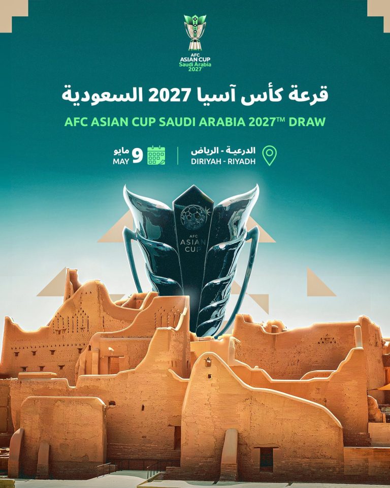 اعتماد التصنيف الرسمي لقرعة كأس آسيا 2027