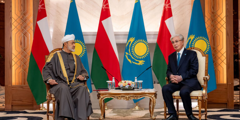بيان مشترك بين سلطنة عُمان وكازاخستان